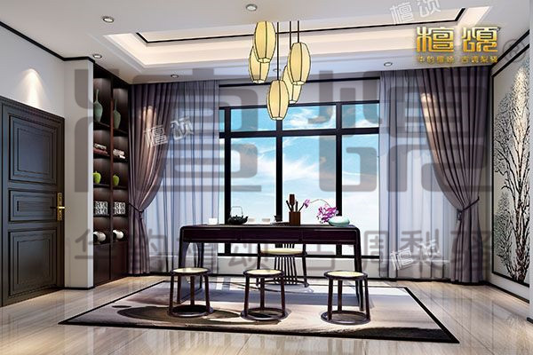 新中式家居风格，东西情韵构筑灵动秀美的家居空间